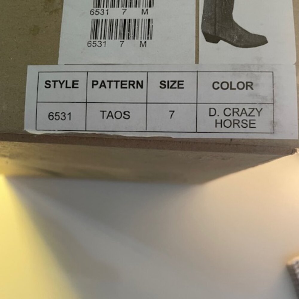 Smoky Mountain Women's Leather Cowboy Boots Size 7 Brand new - Picture 4 of 5